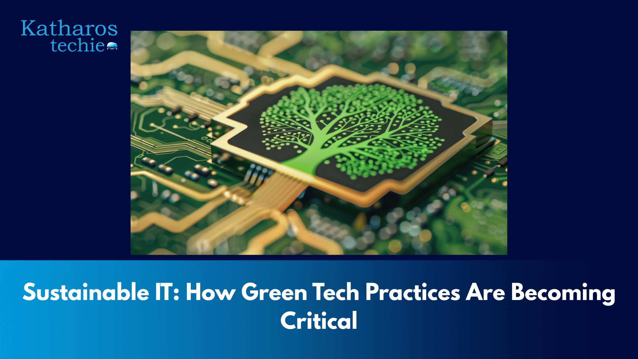Sustainable IT: How Green Tech Practices Are Becoming Critical